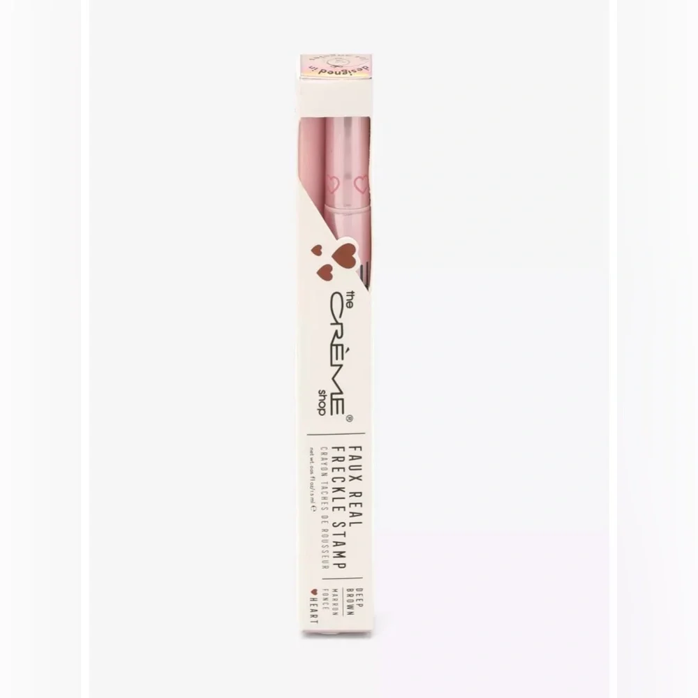 The Crème Shop Faux Real Freckle Stamp Brown Heart